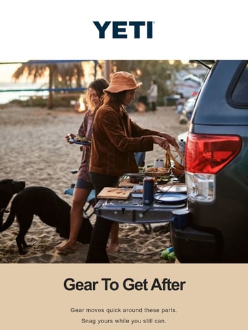 Email Inspiration from YETI Thumbnail Preview