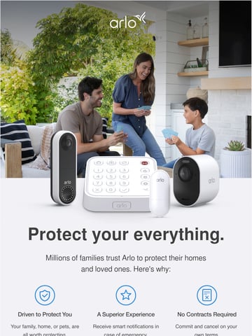 Email Inspiration from Arlo Thumbnail Preview