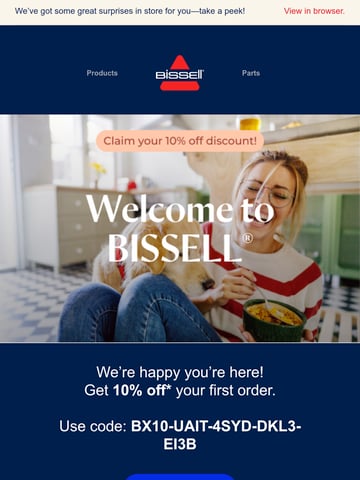 Email Inspiration from BISSELL Thumbnail Preview