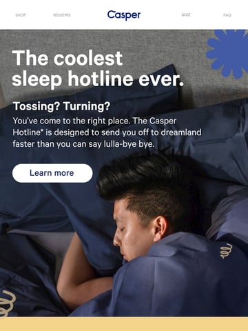 Email Inspiration from Casper Thumbnail Preview