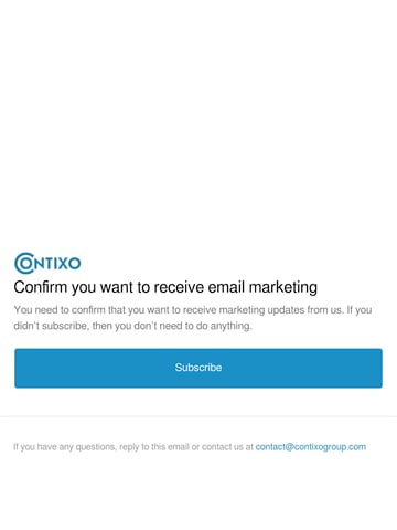 Email Inspiration from Contixo Thumbnail Preview