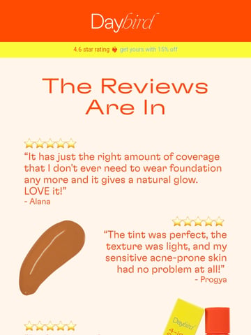 Email Inspiration from Daybird Thumbnail Preview