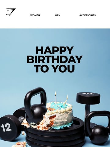 Email Inspiration from Gymshark Thumbnail Preview