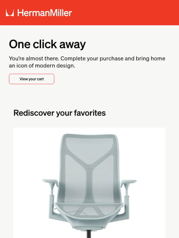 Email Inspiration from Herman Miller Thumbnail Preview