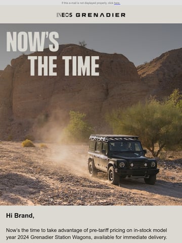 Email Inspiration from INEOS Automotive Thumbnail Preview