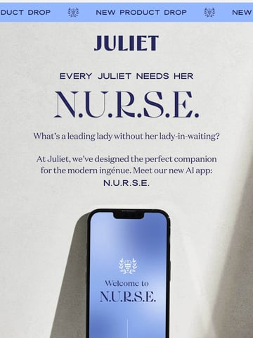 Email Inspiration from Juliet Wine Thumbnail Preview