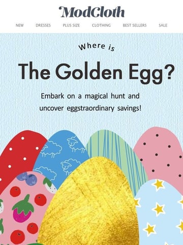 Email Inspiration from ModCloth Thumbnail Preview