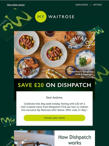 Email Inspiration from My Waitrose Thumbnail Preview