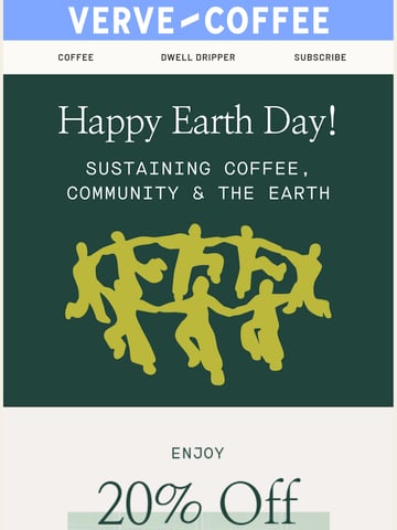 Email Inspiration from Verve Coffee Roasters Thumbnail Preview