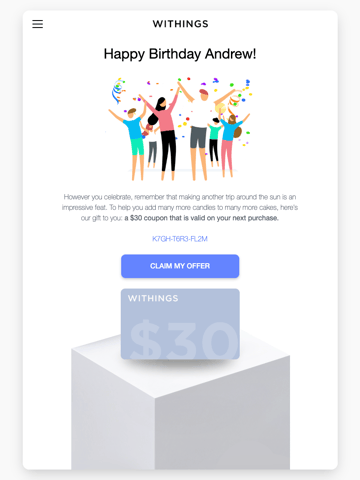 Withings Email Design Thumbnail Preview