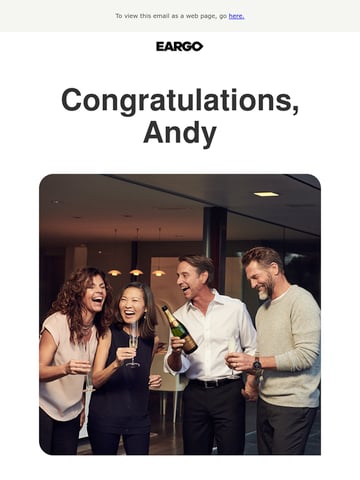 Email Inspiration from EARGO Thumbnail Preview