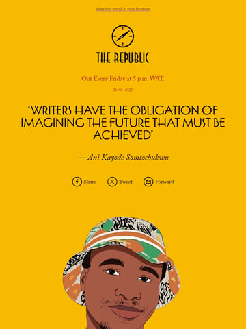 Email Inspiration from First Draft by The Republic Thumbnail Preview