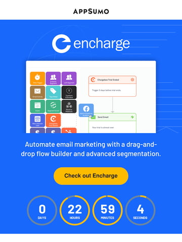 Email Inspiration from AppSumo Thumbnail Preview