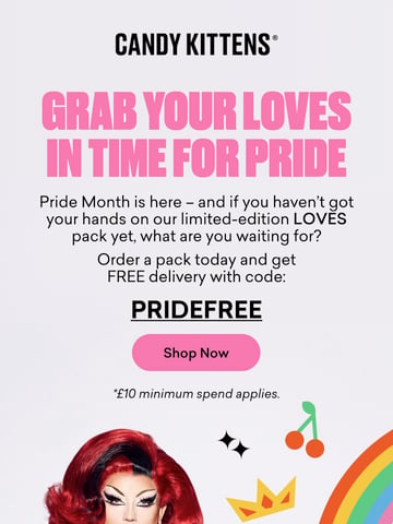 Email Inspiration from Candy Kittens Thumbnail Preview