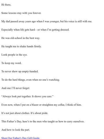Email Inspiration from Collars & Co. Thumbnail Preview