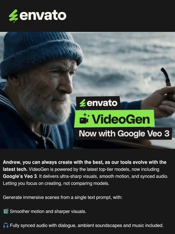 Email Inspiration from Envato Thumbnail Preview