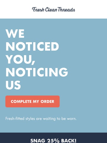 Email Inspiration from Fresh Clean Threads Thumbnail Preview