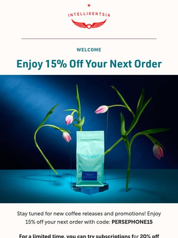 Email Inspiration from Intelligentsia Coffee Thumbnail Preview