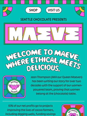 Email Inspiration from Maeve Chocolate Thumbnail Preview