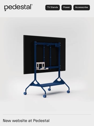 Email Inspiration from Pedestal – Stands for screens Thumbnail Preview