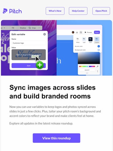 Email Inspiration from Pitch Thumbnail Preview