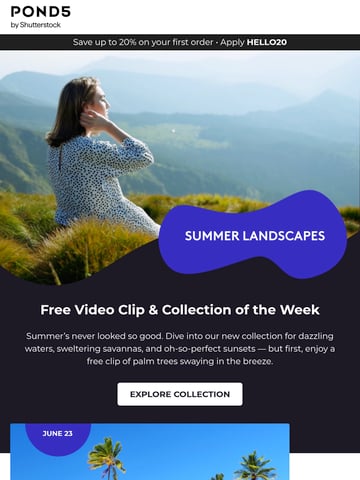 Email Inspiration from Pond5 Thumbnail Preview