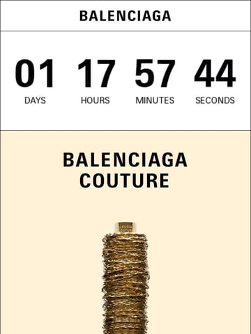 Email Inspiration from BALENCIAGA Thumbnail Preview