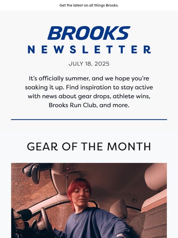Email Inspiration from Brooks Running Thumbnail Preview