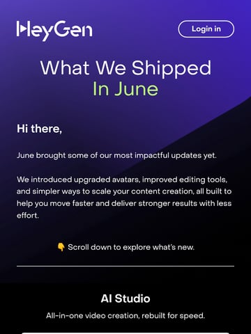 Email Inspiration from HeyGen Thumbnail Preview