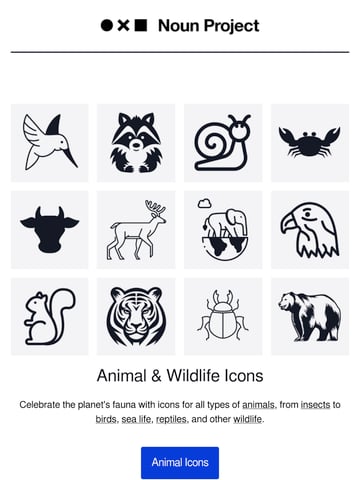Email Inspiration from Noun Project Thumbnail Preview