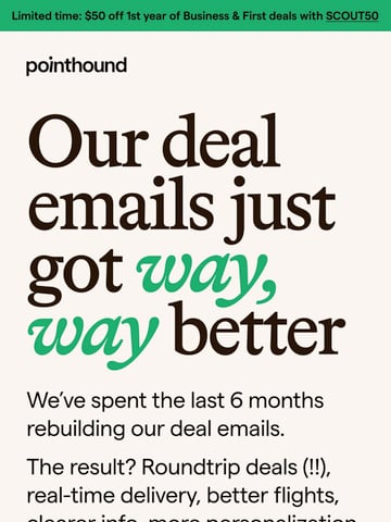 Email Inspiration from Pointhound Thumbnail Preview
