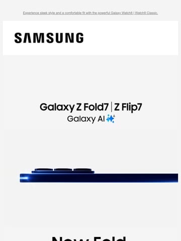 Email Inspiration from Samsung Thumbnail Preview