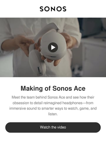 Email Inspiration from Sonos Thumbnail Preview
