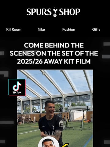 Email Inspiration from Spurs Shop Thumbnail Preview