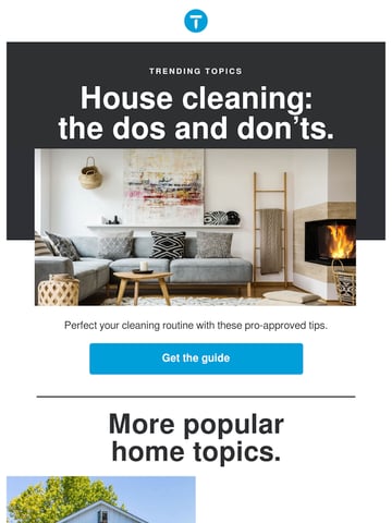 Email Inspiration from Thumbtack Thumbnail Preview