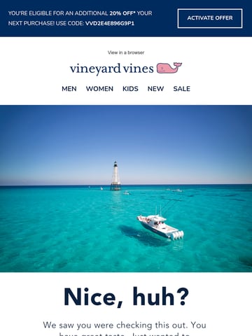 Email Inspiration from vineyard vines Thumbnail Preview
