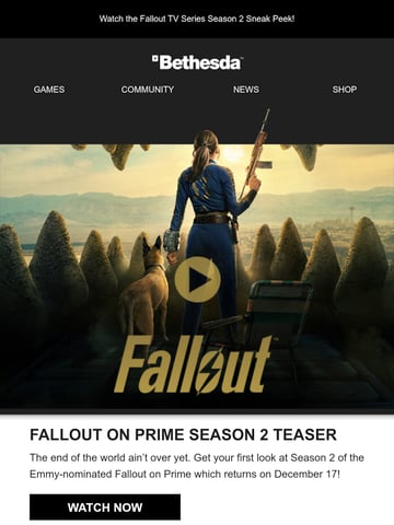 Email Inspiration from Bethesda Thumbnail Preview