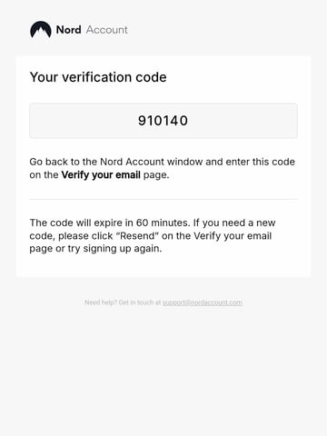 Email Inspiration from Nord Account Thumbnail Preview
