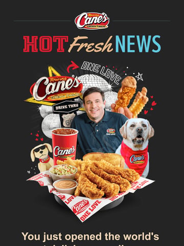 Email Inspiration from Raising Cane’s Thumbnail Preview
