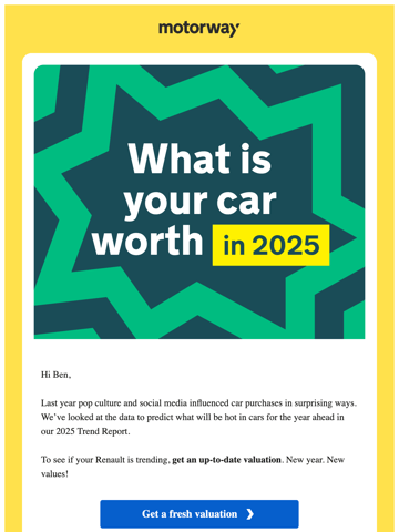 motorway.co.uk Email Design Thumbnail Preview