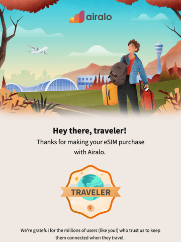 Airalo Email Design Thumbnail Preview