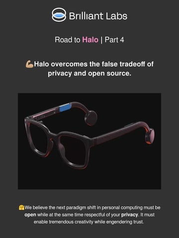 Email Inspiration from Brilliant Labs Thumbnail Preview