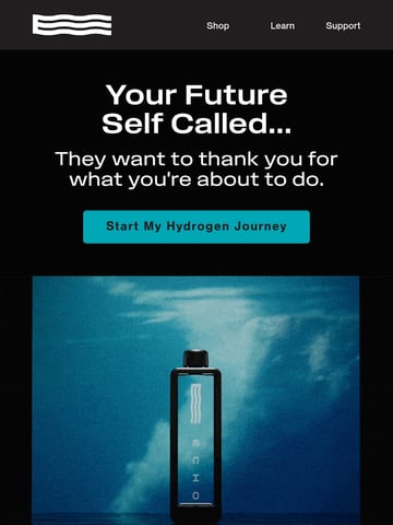Email Inspiration from Echo Water Thumbnail Preview
