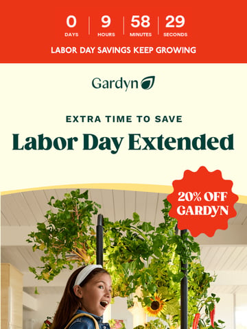 Email Inspiration from Gardyn Thumbnail Preview
