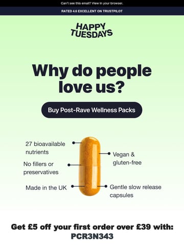 Email Inspiration from Happy Tuesdays Thumbnail Preview
