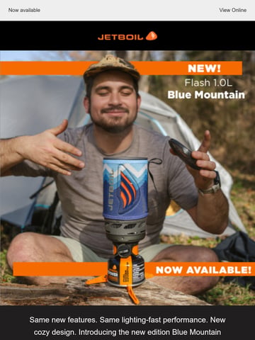 Email Inspiration from Jetboil Thumbnail Preview