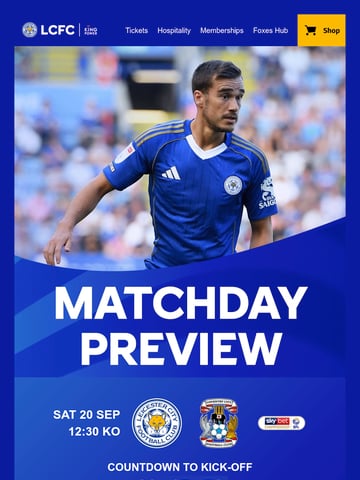 Email Inspiration from Leicester City Thumbnail Preview