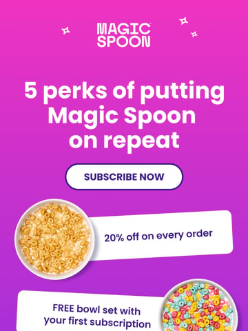 Email Inspiration from Magic Spoon Thumbnail Preview