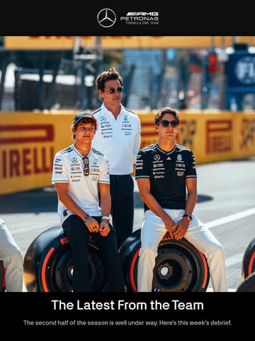 Email Inspiration from Mercedes-AMG PETRONAS F1 Team Thumbnail Preview