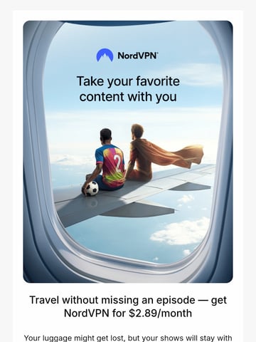 Email Inspiration from The NordVPN team Thumbnail Preview